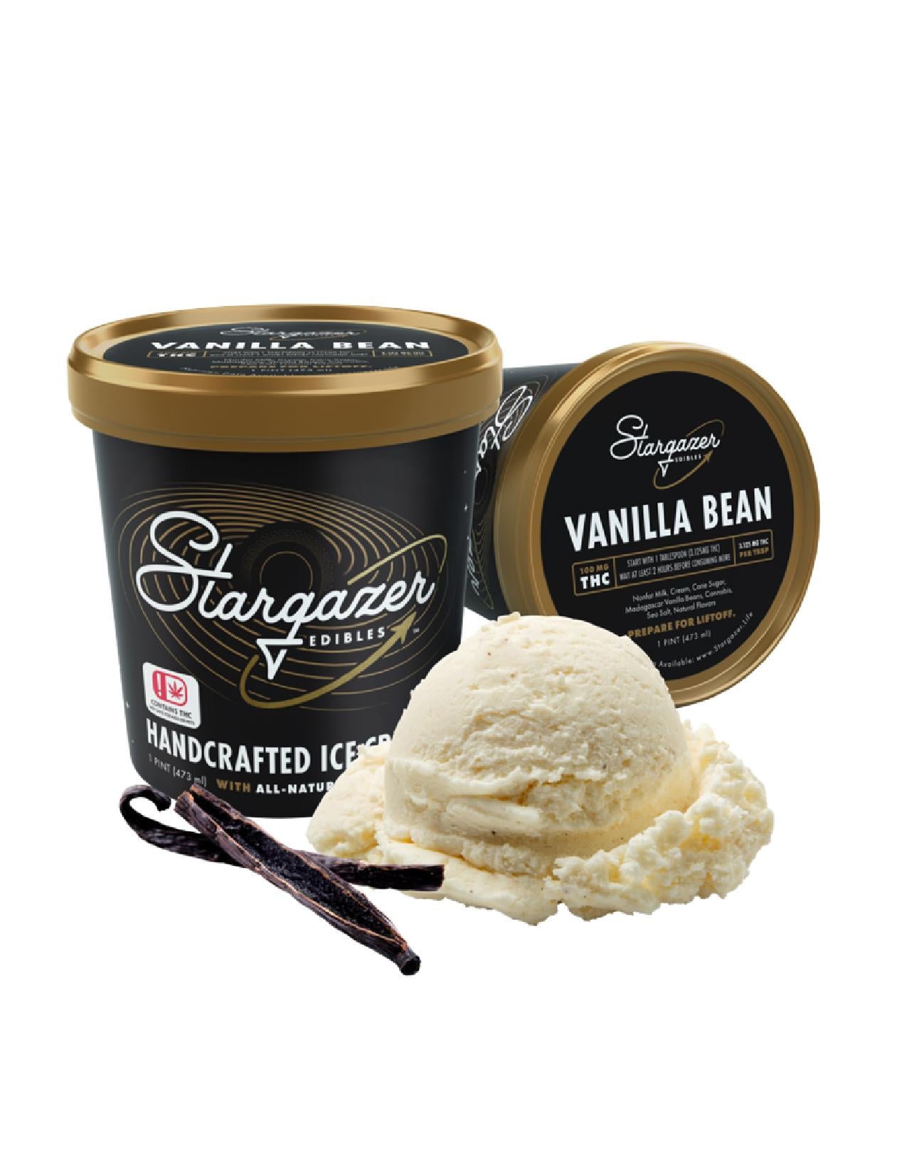 Sweet Action Madagascar Vanilla Bean Ice Cream Pint