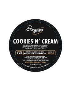 Stargazer Cookies & Cream Ice Cream Pint 100mg